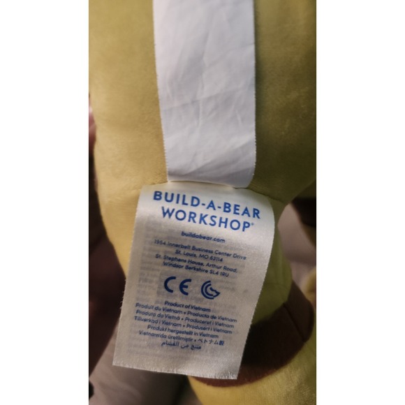 Build a Bear Teenage Mutant Ninja Turtles Michelangelo 18" Plush Stuffed Toy - Picture 4 of 4